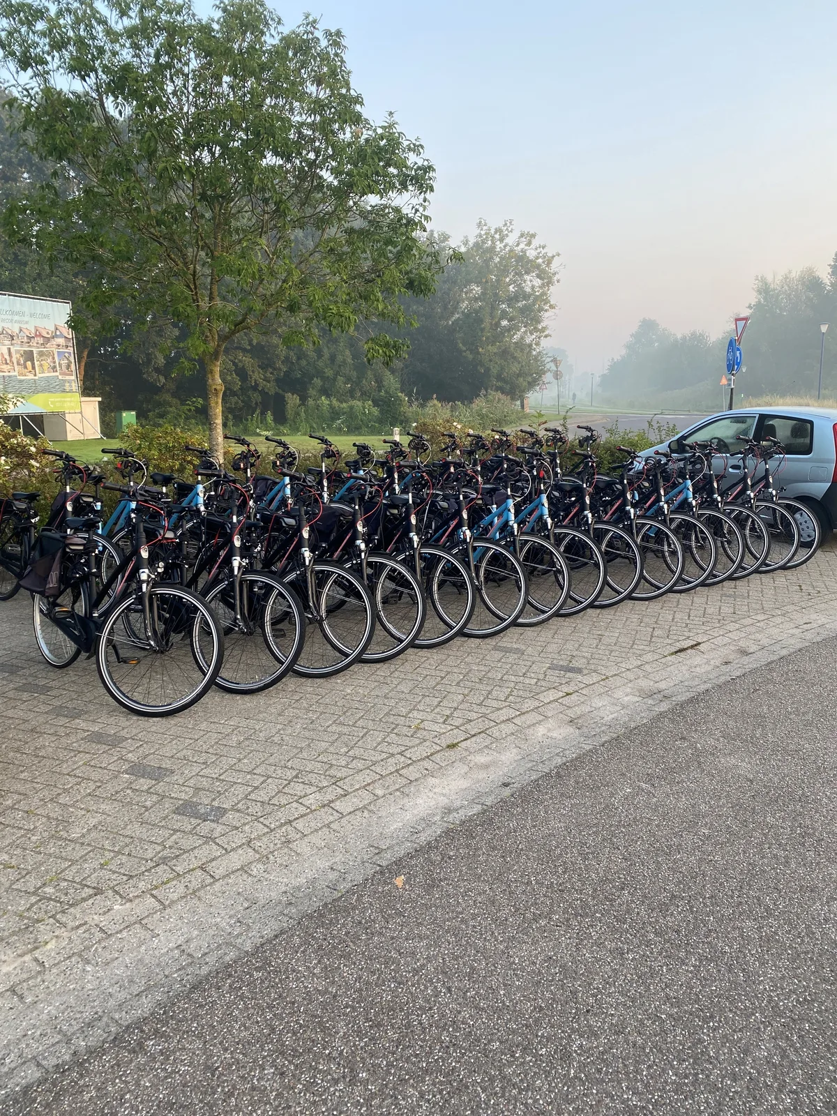 Elektrische fietsen gehuurd voor een evenement — E-Choppershuren.nl